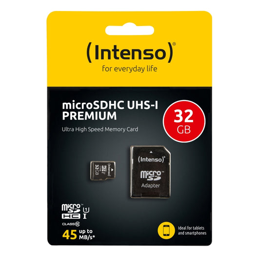 Intenso Micro SD UHS-I Premium c/adap