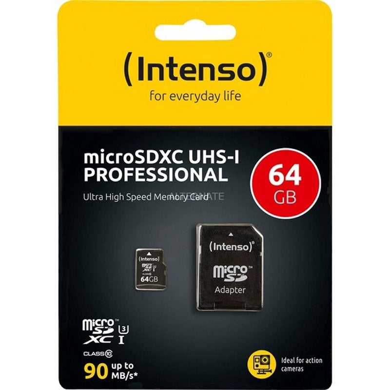 Intenso Micro SD UHS-I Premium c/adap